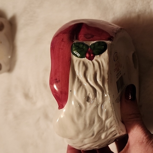 SANTA CLAUS  🎅  FACE 🍬 CANDY DISH. - Picture 4 of 5